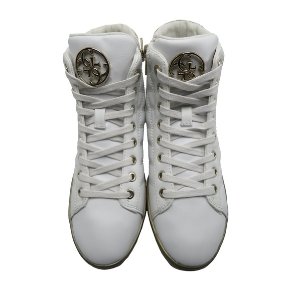 Guess BAUX Quilted High-Top Sneakers - Picture 3 of 6